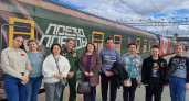 «Поезд Победы» в Мордовии показали семьям ветеранов СВО
