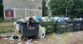 Жители Саранска пожаловались на переполненные мусорные контейнеры