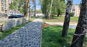 В Саранске ведется благоустройство двора дома № 35 на ул. Мордовской
