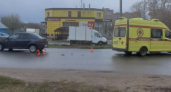 В Саранске водитель скорой помощи спровоцировал ДТП