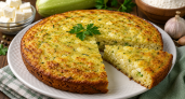 Тру кабачок и бросаю горсть сыра: заливной пирог на кефире за 5 минут - вкуснее мясного