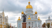 Кафедральный собор Феодора Ушакова в Саранске обрёл «янтарное» сияние