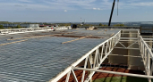 Ремонт кровли спорткомплекса «Мордовия» выполнен более чем наполовину