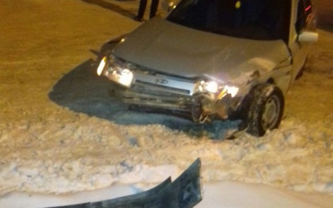 В Саранске «десятка» протаранила «Опель»