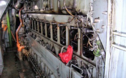 В Мордовии полыхнул тепловоз