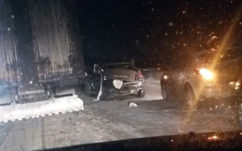 В Рузаевке на трассе столкнулись «Киа» и «Мазда», есть пострадавшие