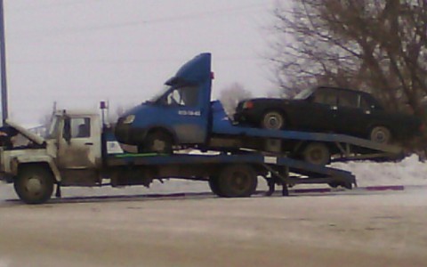 Под Нижним эвакуатор эвакуировал эвакуатор с эвакуированной машиной