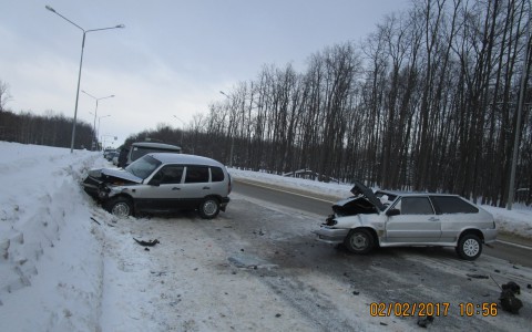 В Саранске автоледи устроила тройное ДТП
