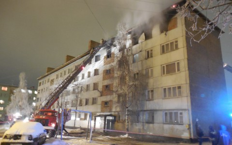 В Саранске из задымленного дома эвакуировали мать с грудным ребенком