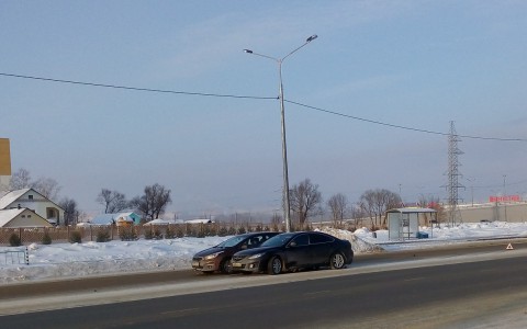 ДТП в Саранске: столкнулись две легковушки