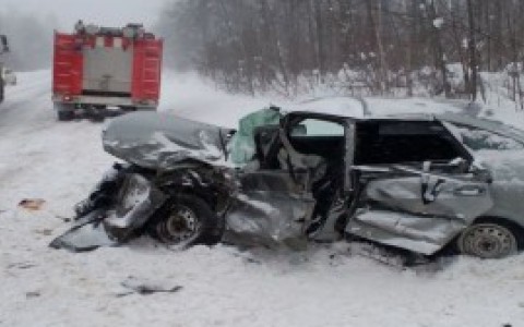 На трассе Саранск-Ульяновск столкнулись две «четырнадцатые»