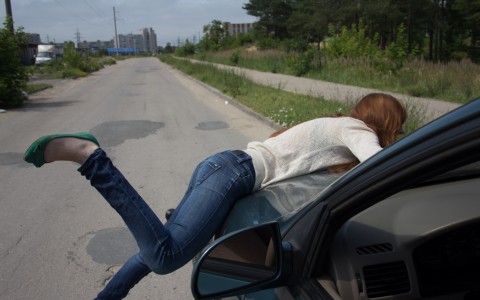 В Саранске водитель "девятки" сбил женщину