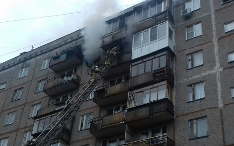 В саранской квартире произошло возгорание из-за компьютера