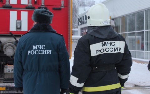 В Краснослободском районе Мордовии ночью сгорел кабриолет