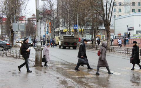 В Саранске наказали рублем нерадивых пешеходов