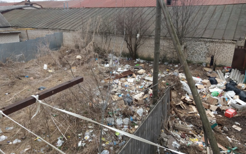 В Мордовии организовали свалку практически в центре города