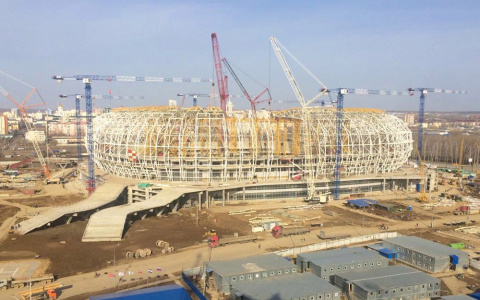 Газон на стадионе «Мордовия-Арена» будет засеиваться в июле 2017 года