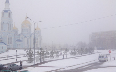 Топ-10 снежных фото весеннего Саранска