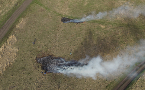 В Мордовии пожарную обстановку контролируют беспилотники