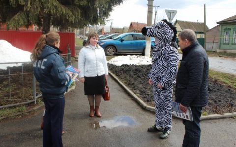 В Мордовии провели акцию «Пешеходный переход»