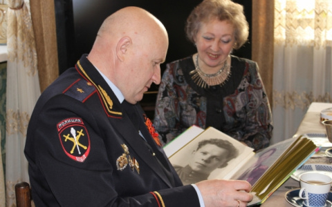 Министр внутренних дел Мордовии встретился с ветераном