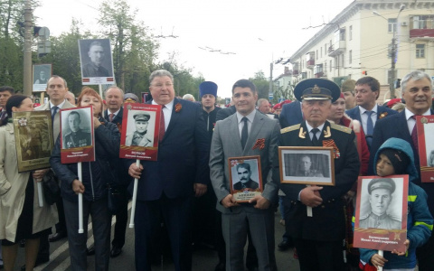День Победы в Саранске: в городе проходит акция «Бессмертный полк» (ФОТО)
