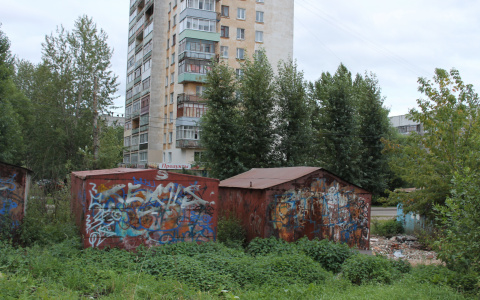 В Саранске сносят железные гаражи для строительства пожарно-спасательного центра