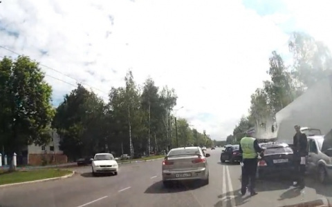 В Саранске произошло очередное массовое ДТП (ВИДЕО)