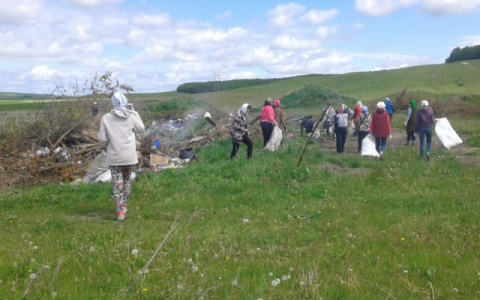 В Мордовии активисты ОНФ провели субботники ко Дню России