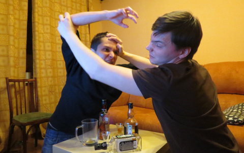 Житель Мордовии разбил о голову родного брата стеклянную бутылку, а после ударил ножом