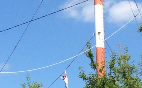 Саранского подростка потянуло на экстремальные развлечения