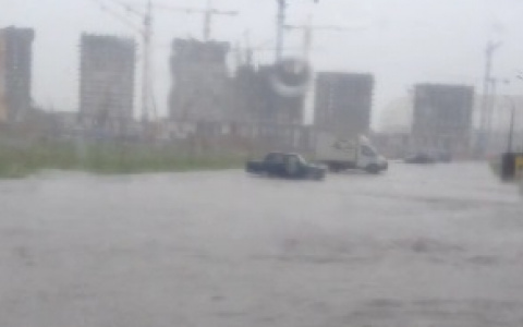 Столица Мордовии оказалась под водой из-за затяжных осадков