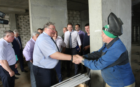 Врио Главы Мордовии проверил готовность объектов Чемпионата