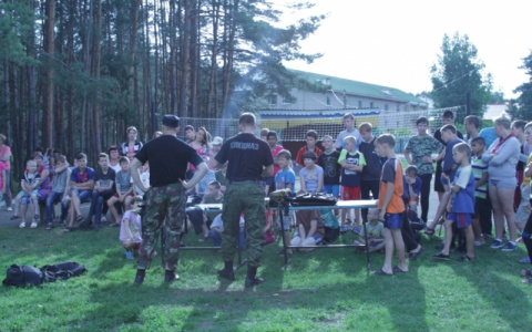 Полиция Мордовии посетила детский лагерь