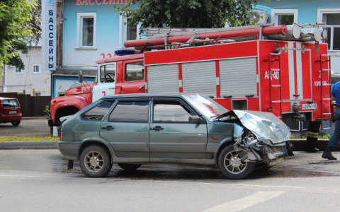 В Саранске пьяный водитель устроил ДТП