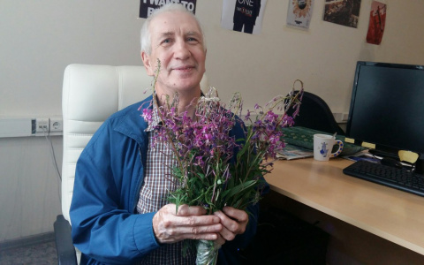 Житель Саранска в домашних условиях заготавливает Иван-чай