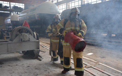 В Мордовии спасатели два раза спасли «Рузхиммаш» от «пожара» (ФОТО)