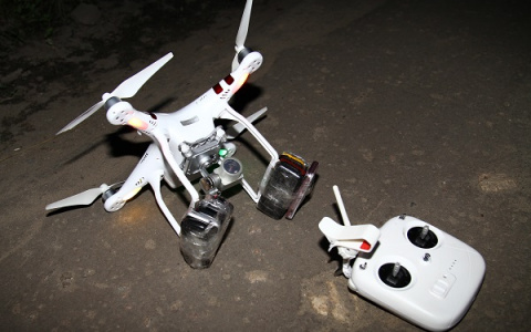 В мордовскую колонию пытались передать 11 телефонов с помощью квадрокоптера (ФОТО)