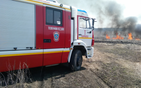 Опасность природных пожаров вынудила спасателей на патрулирование всех районов Мордовии