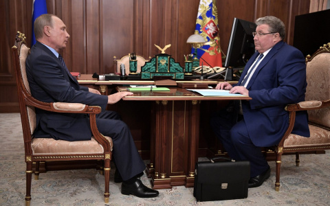Лидер Мордовии встретился в Кремле с Президентом России