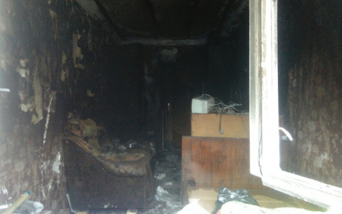В Мордовии пожарные спасали квартиру пенсионера