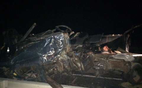 Страшная авария в Мордовии: «ГАЗель» превратилась в груду металла