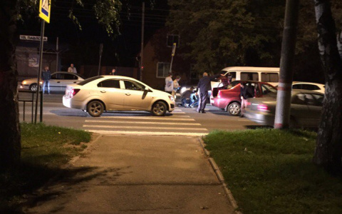 В Саранске пожилой человек на иномарке сбил женщину