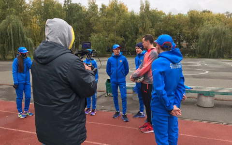 В Саранске проходят съемки для «Матч ТВ»