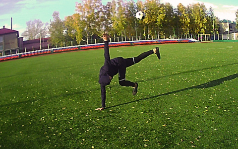 Футбольный фристайлер из Мордовии готовится к Чемпионату России