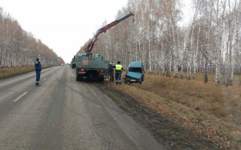 В Мордовии водитель «ВАЗа» съехал в кювет