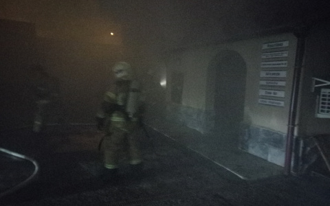 В МЧС Мордовии рассказали о подробностях пожара в бане-сауне (ВИДЕО)