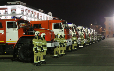 В Мордовии пожарные и спасатели получили новую технику