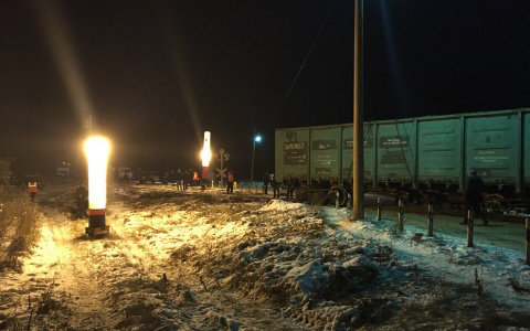 В Мордовии вагон едва не сошел с рельсов