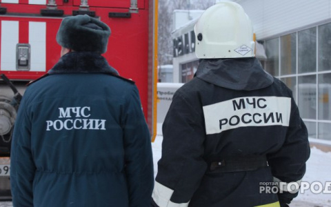 В Мордовии сгорел ларек